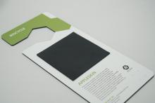 Campione esposto presso MaterialDesignPoint