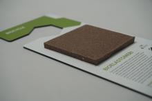 Campione esposto presso MaterialDesignPoint