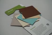 Campione esposto presso MaterialDesignPoint