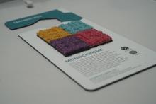 Campione esposto presso MaterialDesignPoint