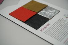 Campione esposto presso MaterialDesignPoint