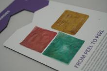 Campione esposto presso MaterialDesignPoint