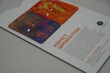 Campione esposto presso MaterialDesignPoint