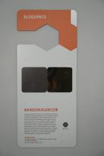 Campione esposto presso MaterialDesignPoint