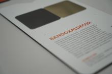 Campione esposto presso MaterialDesignPoint