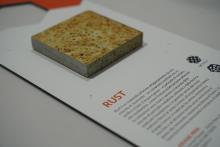 Campione esposto presso MaterialDesignPoint