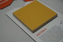 Campione esposto presso MaterialDesignPoint