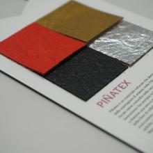 Campione esposto presso MaterialDesignPoint