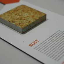 Campione esposto presso MaterialDesignPoint